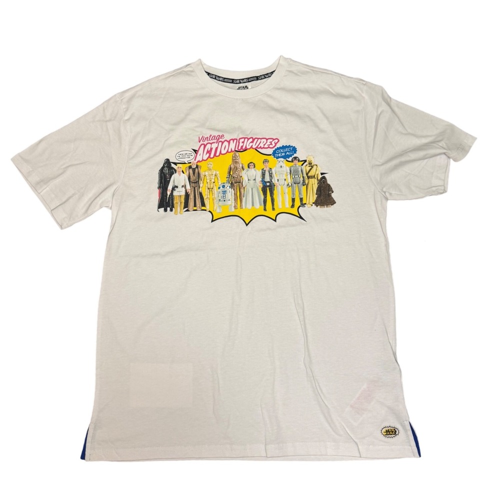 Disney Star Wars 45th Anniversary Vintage Action Figures‎ T-Shirt